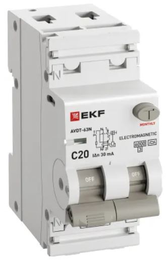 фото Автомат дифференциальный EKF D63N26MA20C30