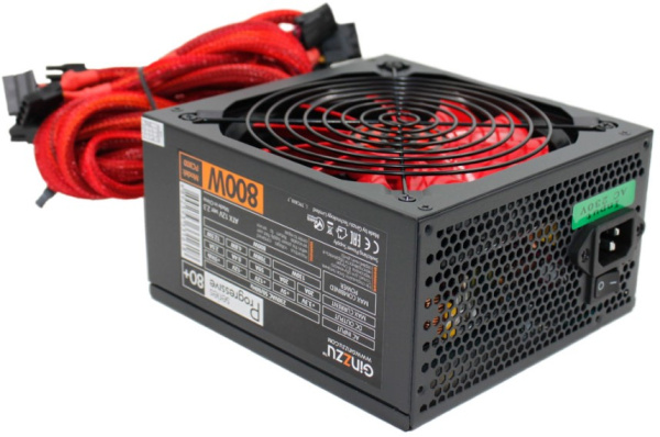 фото Блок питания ATX Ginzzu PC800 в Перми