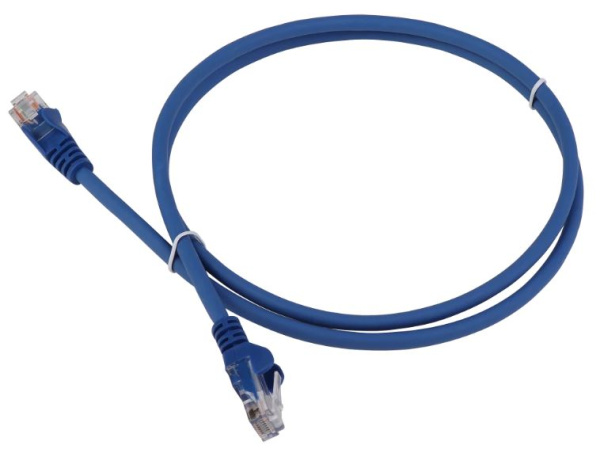 фото Кабель патч-корд U/UTP 5e кат. 3м Lanmaster LAN-PC45/U5E-3.0-BL в Санкт-Петербургe
