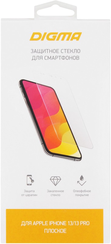 

Защитное стекло Digma DGG2AP13PM для Apple iPhone 13 Pro Max 2.5D (1589444), DGG2AP13PM