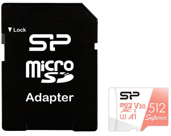 фото Карта памяти MicroSDXC 512GB Silicon Power SP512GBSTXDV3V20SP в Уфе