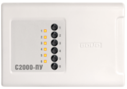 

Пульт Болид С2000-ПУ управления для выдачи шести управляющих сигналов в системах пожаротушения, технологических системах и т.п., С2000-ПУ