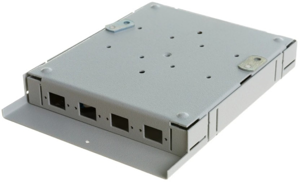 фото Кросс оптический на DIN-рейку TopLAN КРНМ-Top-04LC/U-OS2-GY-DIN