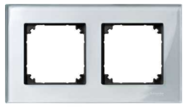 Изображение товара Рамка Schneider Electric MTN4020-3260 для электрических установок 2 поста
