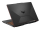 фото Ноутбук ASUS TUF Gaming A15 15.6" (AMD Ryzen 7, 16Гб DDR5, SSD 512 Гб, GeForce RTX 3050, Без ОС) Черный [90NR0QE7-M001B0]
