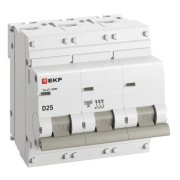 фото Автоматический выключатель EKF mcb47100m-3-25D-pro