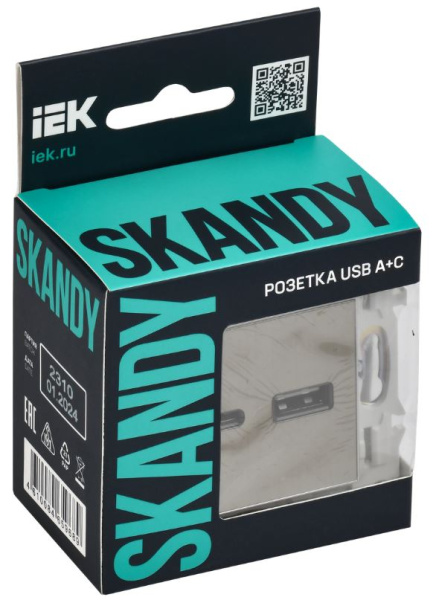 фото Розетка USB  IEK SK-U22-018-K50 в Казани