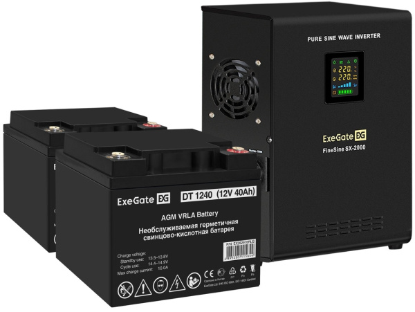 фото Комплект  Exegate FineSine SX-2000.LCD.AVR.2SH в Казани