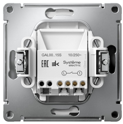 фото Выключатель кнопочный  Systeme Electric GAL001315S в Санкт-Петербургe