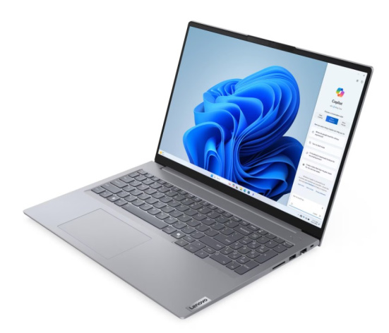 фото Ноутбук Lenovo ThinkBook 16 G7 AHP 16" (AMD Ryzen 7, 16Гб DDR5, SSD 512 Гб, Radeon Graphics, Windows 11 Домашняя) Серый [21MU0006CD]