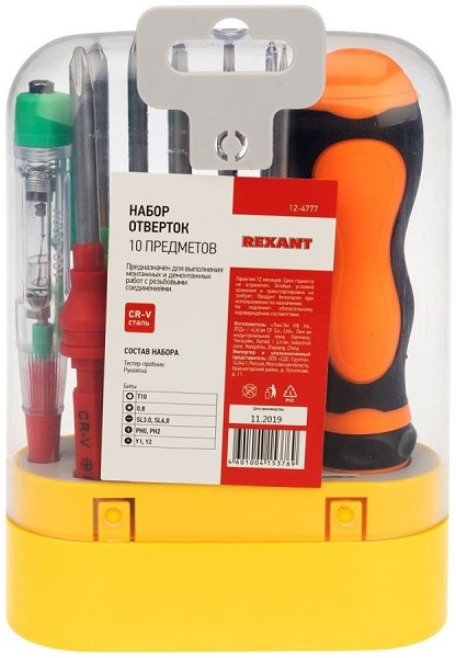 фото Набор отверток Rexant 12-4777 в Перми