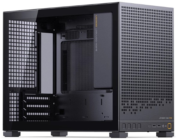 

Корпус mATX JONSBO D32 PRO BLACK без БП, боковая панель из закалённого стекла, 2*USB 3.0, USB Type-C, D32 PRO BLACK
