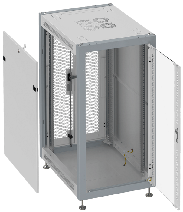 

Шкаф напольный 19", 33U SYSMATRIX SL 6033.714 600x1000x1600mm (ШхГхВ) передняя дверь стеклянная, задняя дверь двухстворчатая перфорированная, поворотн, SL 6033.714