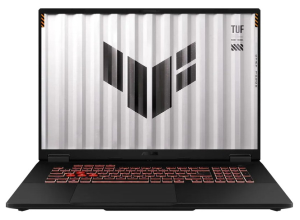 фото Ноутбук ASUS TUF Gaming A18 FA808UM-S8050 18" (AMD Ryzen 7, 16Гб DDR5, SSD 1 Тб, GeForce RTX 5060, Без ОС) Серый [90NR0NN1-M00310/512]