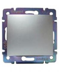 

Выключатель Legrand 770101 Valena одноклавишный, в рамку, 10А, 250В, IP20 (сх.5) (алюминий), 770101