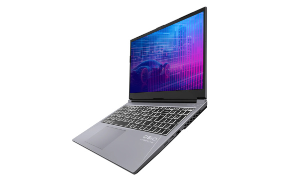 фото Ноутбук  OSIO CyberLine C150i-003 в Красноярске 15.6 ", Core i5, 16 Гб RAM, 512 Гб SSD, GeForce RTX 4060, Серый
