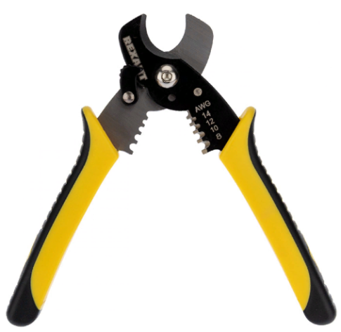 Изображение товара Инструмент Rexant 12-5412 2 в 1 для снятия изоляции и резки кабелей