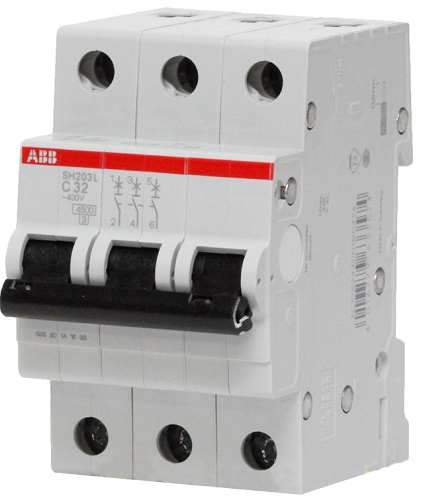 

Автоматический выключатель ABB 2CDS243001R0504 SH203L 3P 50А (С) 4,5kA, 2CDS243001R0504