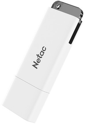 

Накопитель USB 2.0 128GB Netac NT03U185N-128G-20WH белый, NT03U185N-128G-20WH