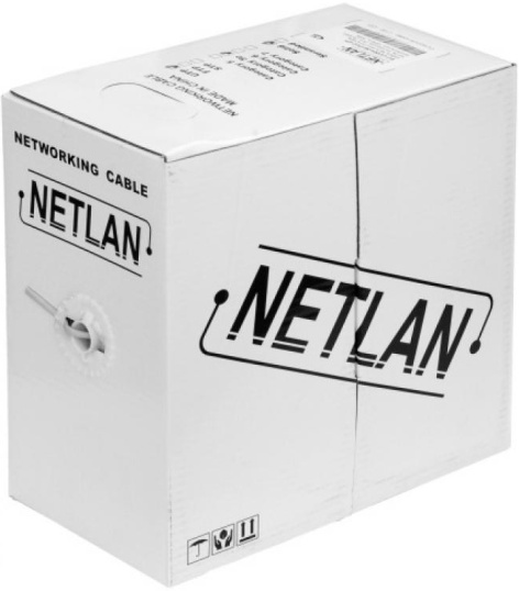 фото Кабель витая пара F/UTP 5e кат. 4 пары Netlan EC-UF004-5E-PVC-GY в Уфе