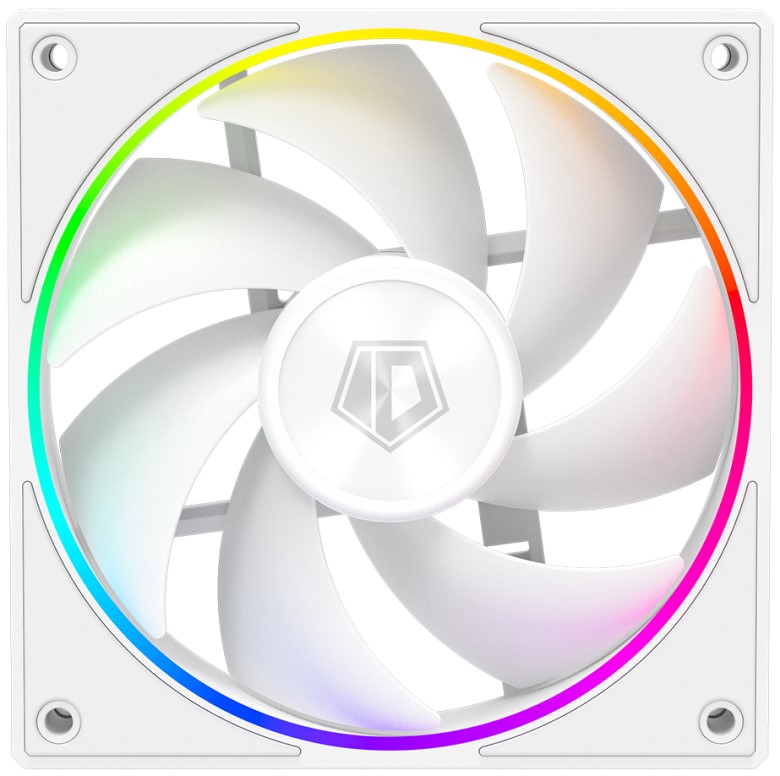 

Вентилятор для корпуса ID-Cooling AF-127-ARGB-W 120x120x27mm, 500-2000rpm, 78CFM, 29.9dBA, 4-pin PWM BOX, AF-127-ARGB-W