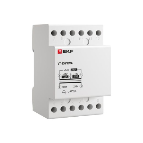 фото Трансформатор звонковый понижающий EKF bt-230/30va в Уфе