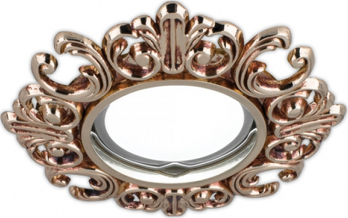 

Светильник Gauss CA046 Antique Круг. Золото/Черный Gu5.3, CA046