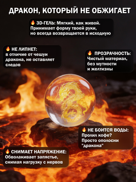 фото Подставка под запястье Filum FL-TPU-DR