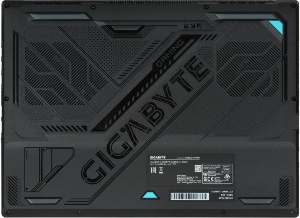 фото Ноутбук  GIGABYTE Gaming A16 GA65H в Казани 16 ", Ryzen 7, 16 Гб RAM, 512 Гб SSD, GeForce RTX 5060, Черный