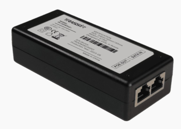 фото Инжектор PoE TRASSIR TR-I30WPoE+ в Омске