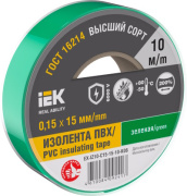 фото Изолента IEK EX-IZ10-C15-15-10-K06