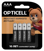 фото Батарейка OPTICELL BASIC LR03 BL4
