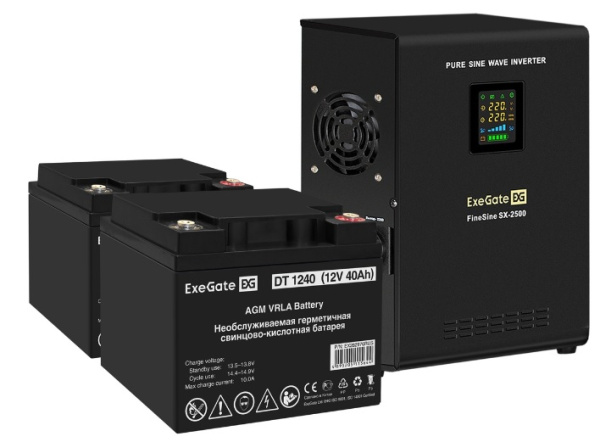 фото Комплект  Exegate FineSine SX-2500.LCD.AVR.2SH в Казани