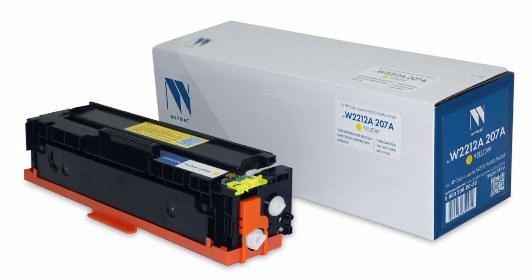 

Картридж NVP NV-W2212A-207A-Y для HP Color LaserJet M255/M282/M283 (1250k) до версии fw20220729, yellow, NV-W2212A-207A-Y