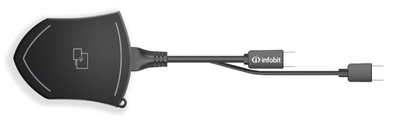 

Кнопка Infobit iShare HX для серии X400, беспроводная, подключение HDMI (видео), питание USB-A, iShare HX
