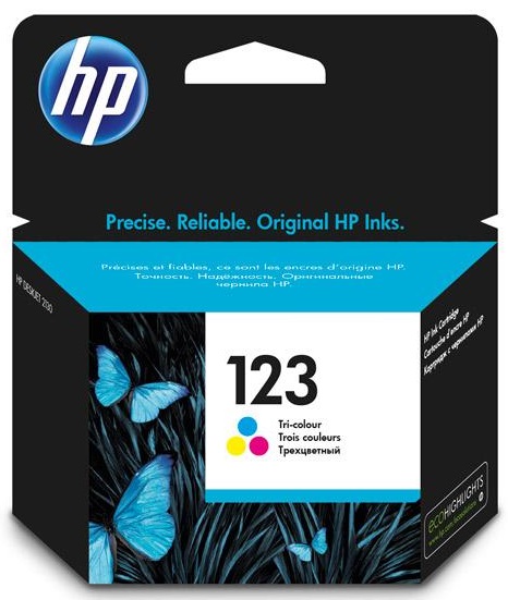 

Картридж HP F6V16AE №123X многоцветный для HP DJ 2130 (100стр.), F6V16AE