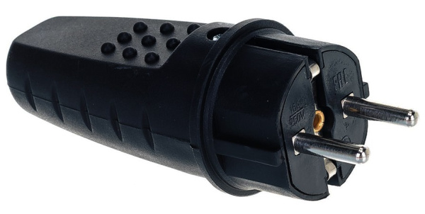 фото Каучуковая вилка  Filum FL-PLUG-EU-IP44-BK в Красноярске