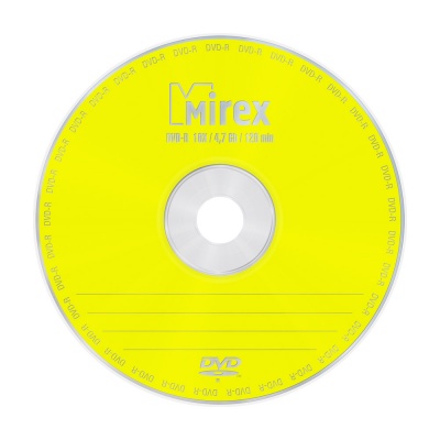 

Диск DVD-R Mirex 202363 4.7 Gb, 16x, Slim Case, 1шт, 202363