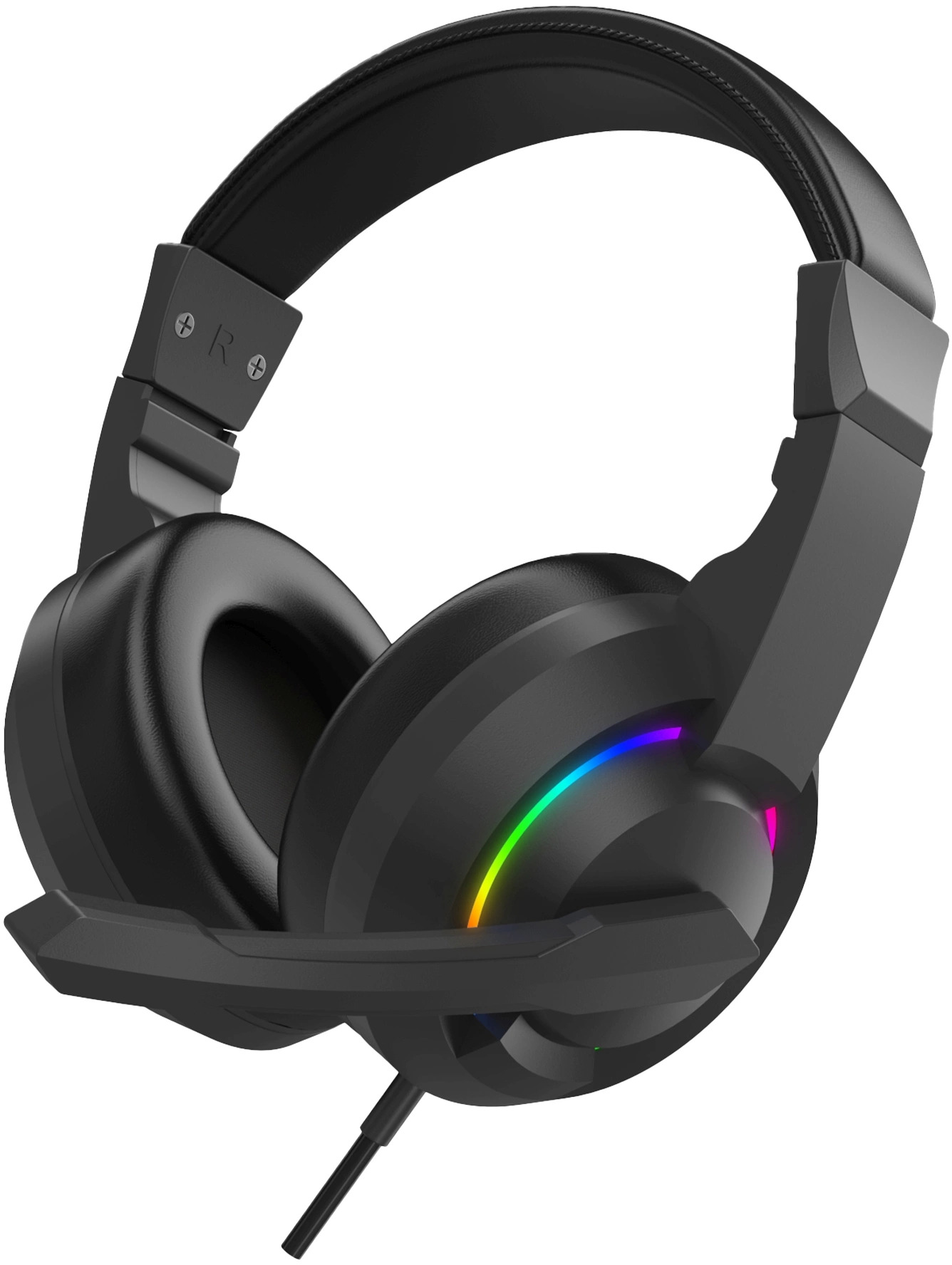 

Гарнитура Oklick HS-L315G 2007552 черная 1.8м накладные USB оголовье, HS-L315G