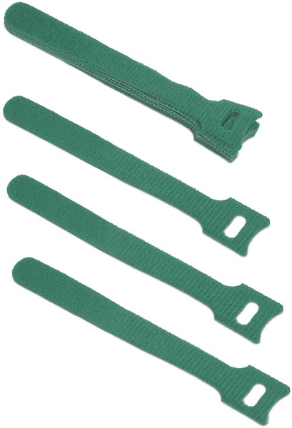 

Хомут Cabeus CLAMP-135-GN для кабеля, липучка с мягкой застежкой, 135x14 мм, зеленый (10 шт.), CLAMP-135-GN