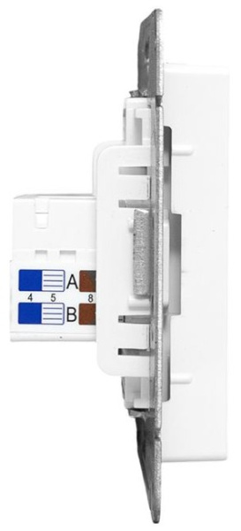 фото Розетка HDMI  EKF UP1-SOW-HDMI+RJ45 в Воронеже
