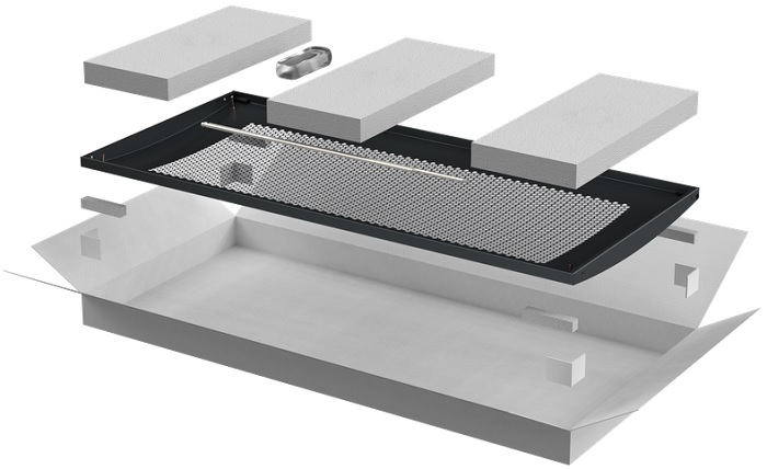 

Дверь ITK LN05-28U6X-DP LINEA N перфорированная 600мм шкафа 28U, черный, LN05-28U6X-DP