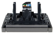 фото Розетка компьютерная IEK FP-K10-1-K46