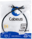 фото Кабель патч-корд U/UTP 5e кат. 0.5м Cabeus PC-UTP-RJ45-Cat.5e-0.5m-BK в Санкт-Петербургe