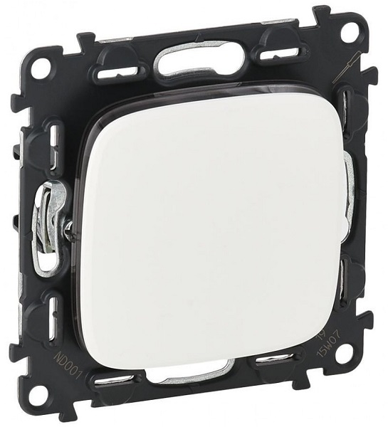 

Выключатель Legrand 752701 Valena ALLURE DIY, 1-клавишный, 10А, 250В, белый, 752701