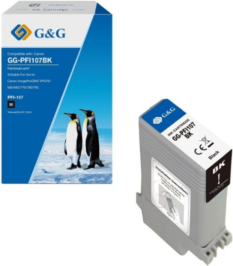 фото Картридж  G&G GG-PFI107BK в Красноярске