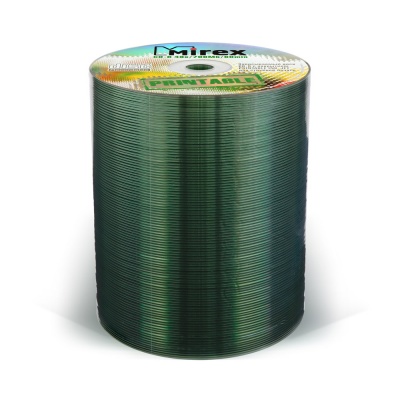 

Диск CD-R Mirex 200956 700 Mb, 48х, Shrink, 100шт, Ink Printable, 200956