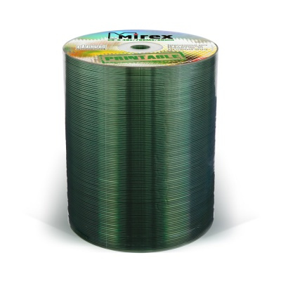 Изображение товара CD-R Mirex PRINTABLE 0.7 ГБ 48x 100 шт