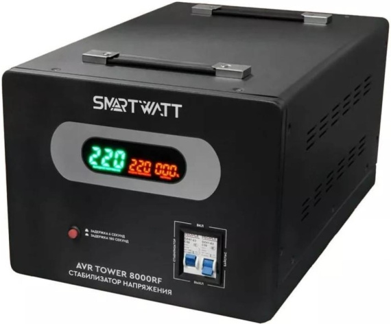 Изображение товара Стабилизатор SmartWatt AVR TOWER 8000RF