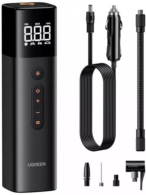 

Компрессор автомобильный UGREEN ET501 35573_ цвет: черный, ET501
